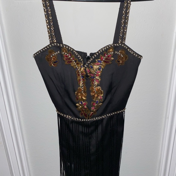 Nasty gal collection beaded fringe romper - Picture 2 of 4